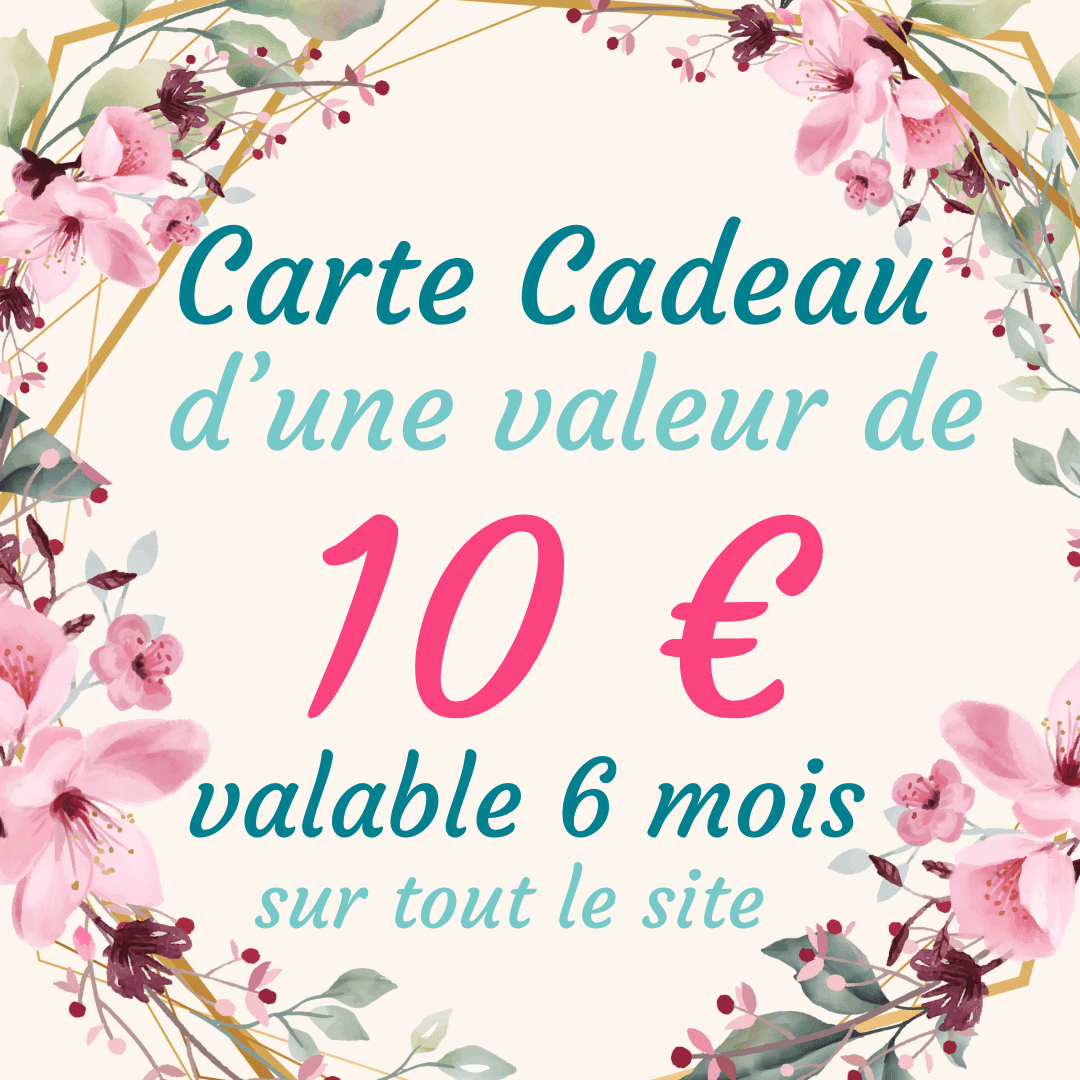 Carte cadeau 10 €
