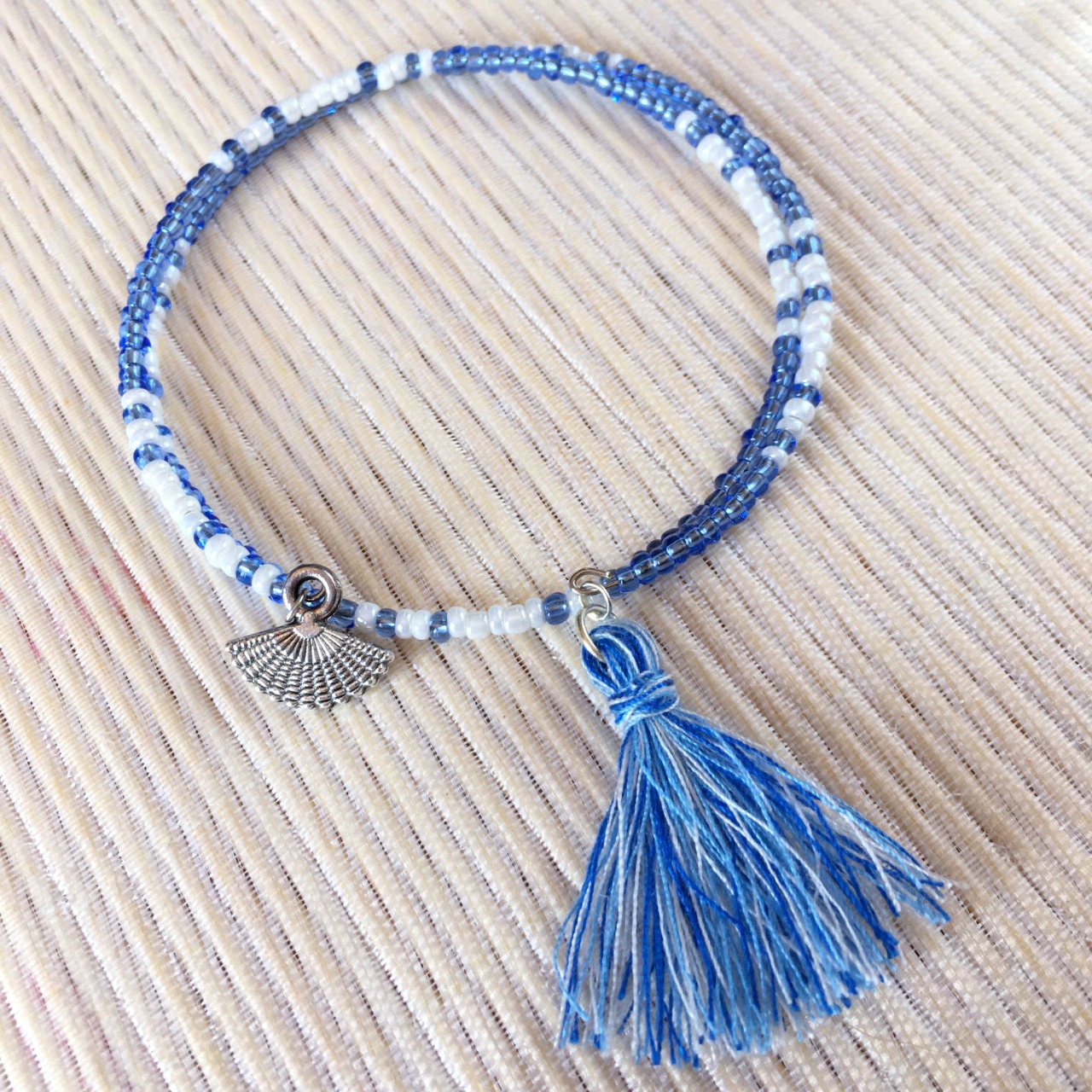 Bracelet perle d'eau rocaille