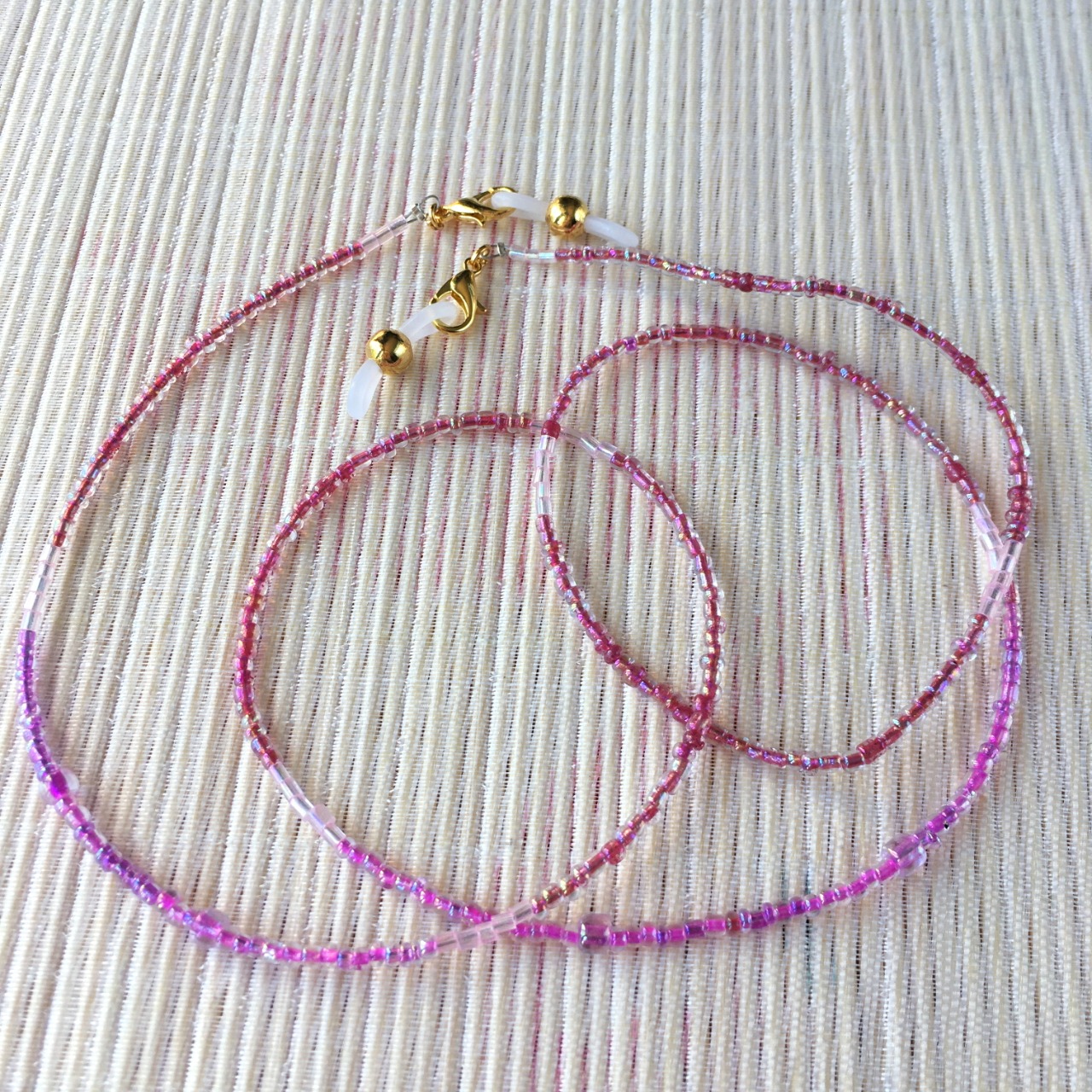 CHAINE LUNETTES,11--Chaînes de lunettes de soleil en cristal de poire